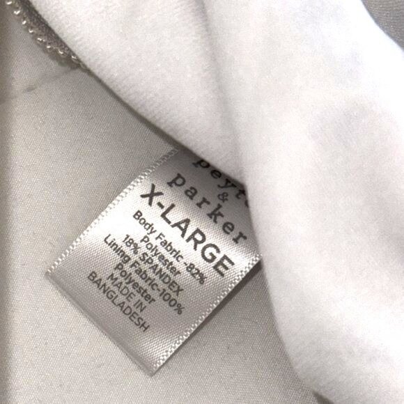 Peyton & Parker XX-Large Watercolor Stripe Ruched Bikini Set - Picture 4 of 7